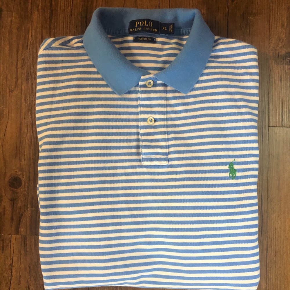 Polo Ralph Lauren Striped Custom Fitted Shirt